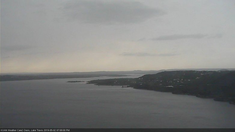 Lake Travis webcam, May 2, 2019 6:10 PM CT