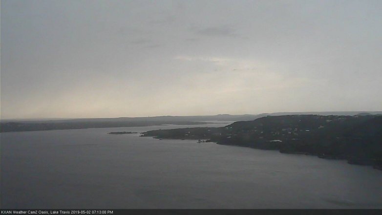 Lake Travis webcam, May 2, 2019 6:15 PM CT