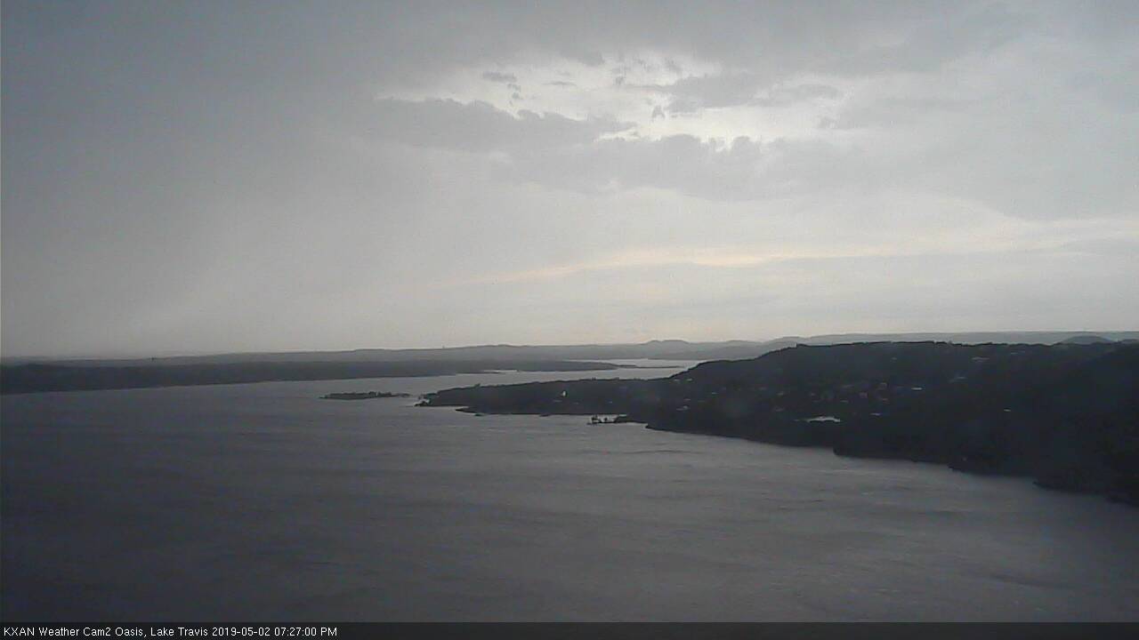 Lake Travis webcam, May 2, 2019 6:25 PM CT