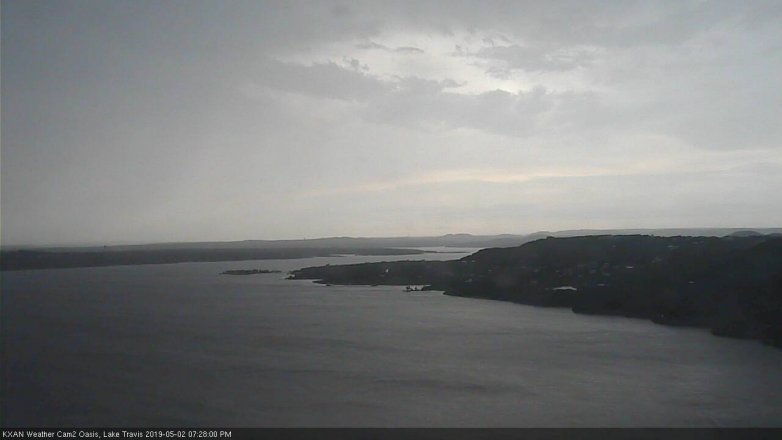 Lake Travis webcam, May 2, 2019 6:30 PM CT