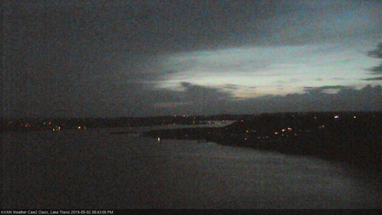 Lake Travis webcam, May 2, 2019 7:45 PM CT
