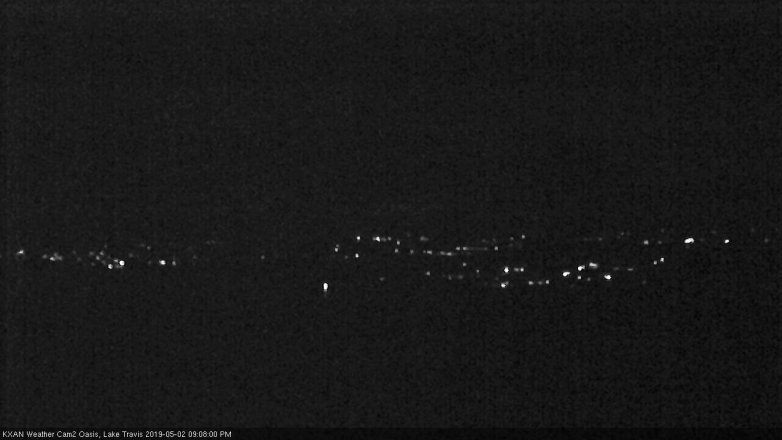 Lake Travis webcam, May 2, 2019 8:10 PM CT