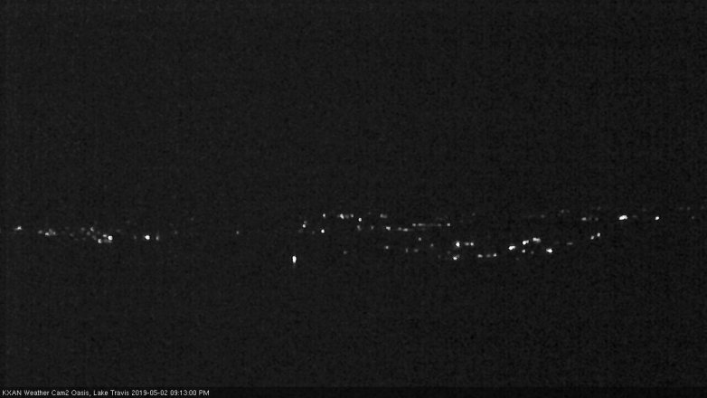 Lake Travis webcam, May 2, 2019 8:15 PM CT