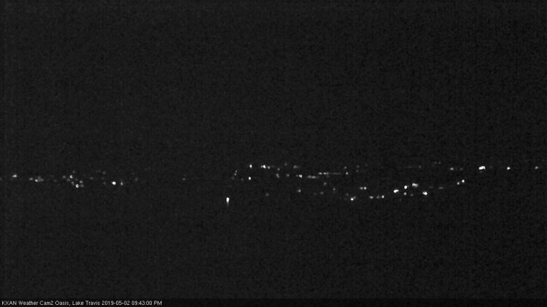 Lake Travis webcam, May 2, 2019 8:45 PM CT