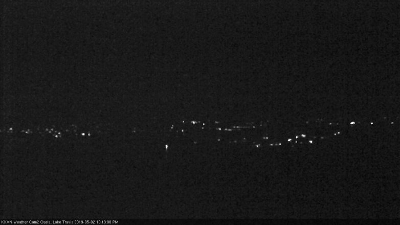 Lake Travis webcam, May 2, 2019 9:15 PM CT