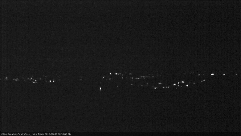 Lake Travis webcam, May 2, 2019 9:20 PM CT