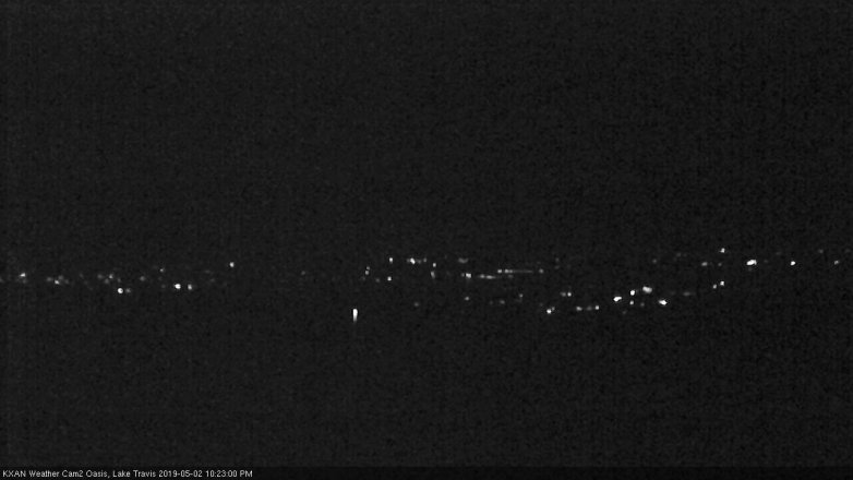 Lake Travis webcam, May 2, 2019 9:25 PM CT