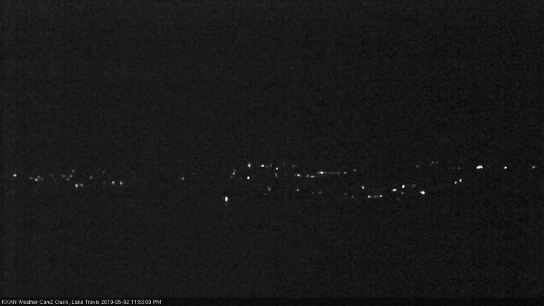 Lake Travis webcam, May 2, 2019 10:55 PM CT