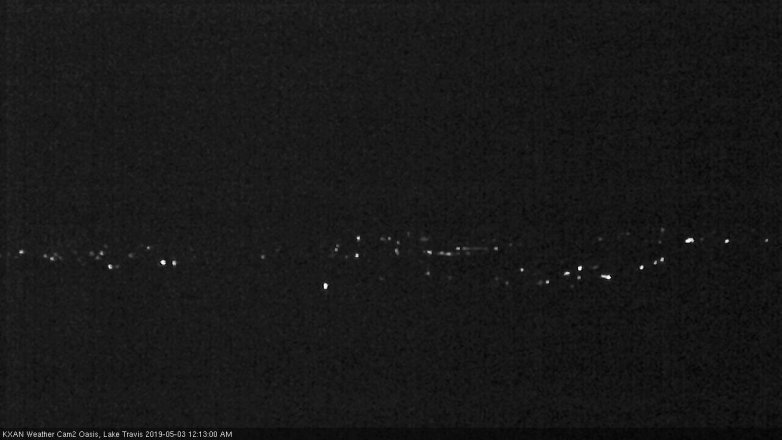 Lake Travis webcam, May 2, 2019 11:15 PM CT
