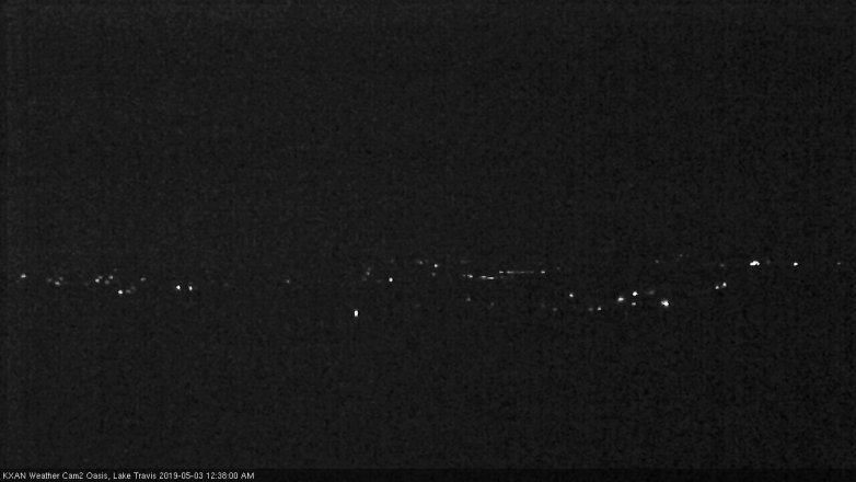 Lake Travis webcam, May 2, 2019 11:40 PM CT