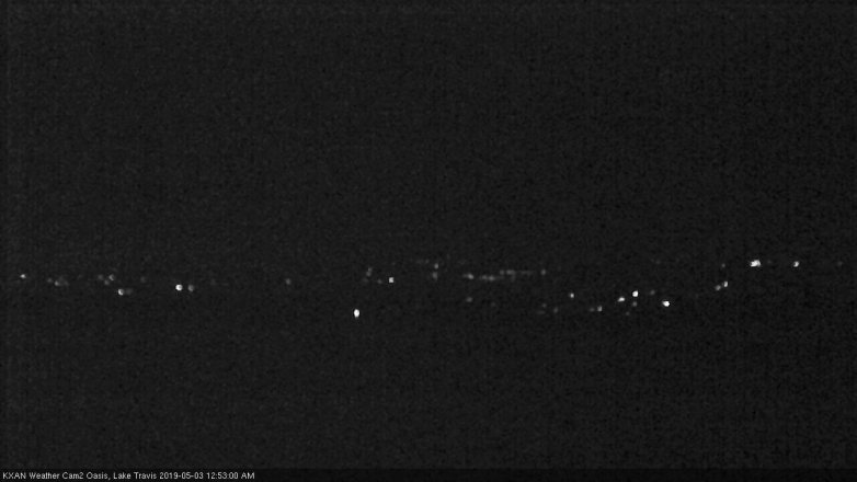 Lake Travis webcam, May 2, 2019 11:55 PM CT