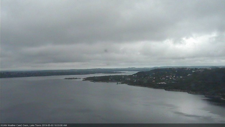 Lake Travis webcam, May 3, 2019 9:35 AM CT