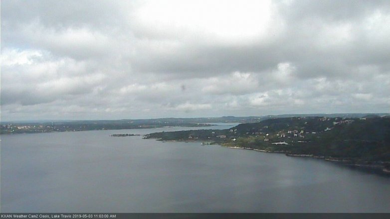 Lake Travis webcam, May 3, 2019 10:05 AM CT