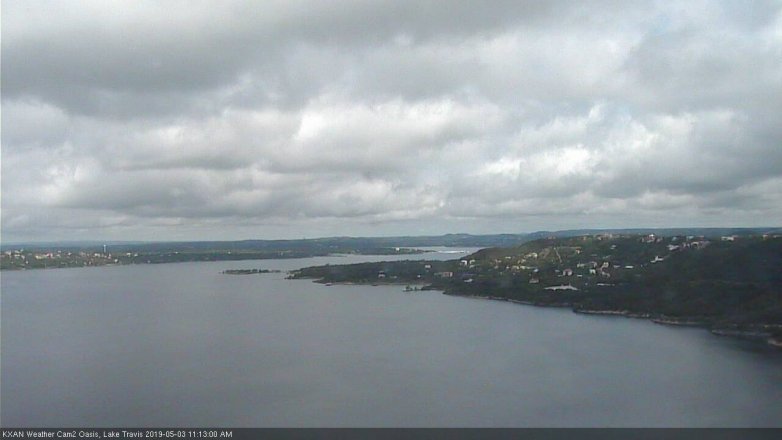 Lake Travis webcam, May 3, 2019 10:15 AM CT