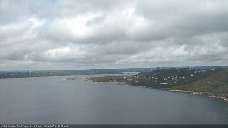 Lake Travis webcam, May 3, 2019 10:20 AM CT