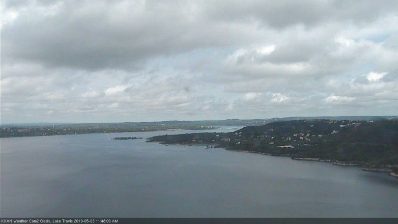 Lake Travis webcam, May 3, 2019 10:50 AM CT