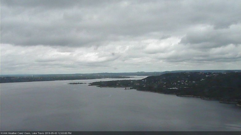Lake Travis webcam, May 3, 2019 11:05 AM CT