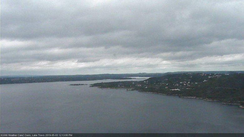 Lake Travis webcam, May 3, 2019 11:15 AM CT