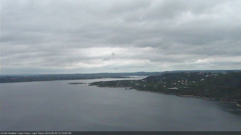 Lake Travis webcam, May 3, 2019 11:20 AM CT