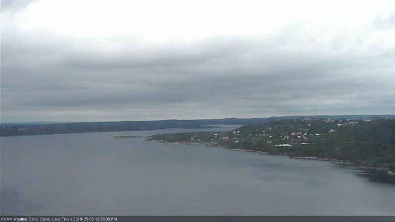 Lake Travis webcam, May 3, 2019 11:35 AM CT