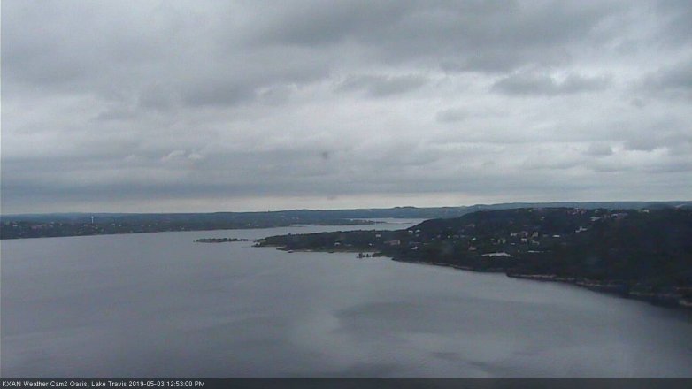 Lake Travis webcam, May 3, 2019 11:55 AM CT