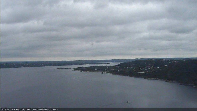 Lake Travis webcam, May 3, 2019 12:05 PM CT