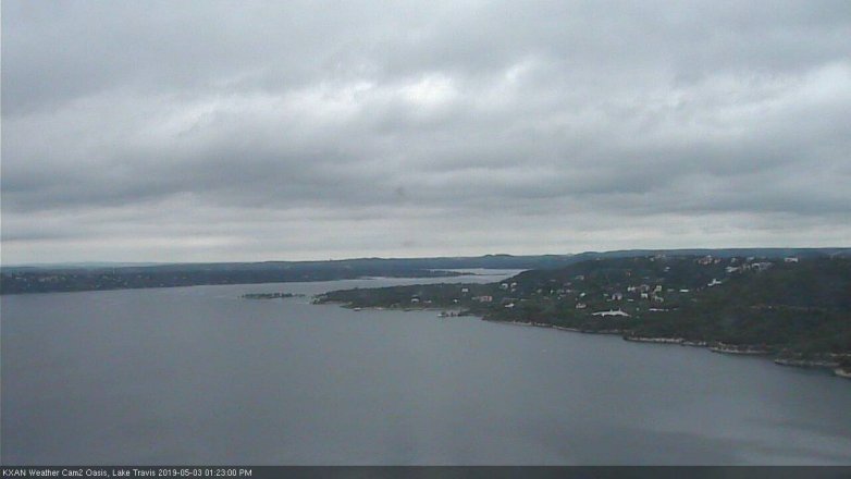 Lake Travis webcam, May 3, 2019 12:25 PM CT