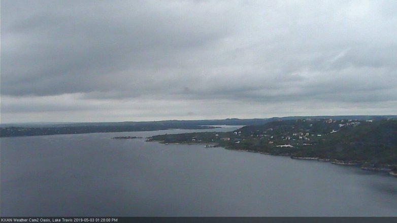 Lake Travis webcam, May 3, 2019 12:30 PM CT