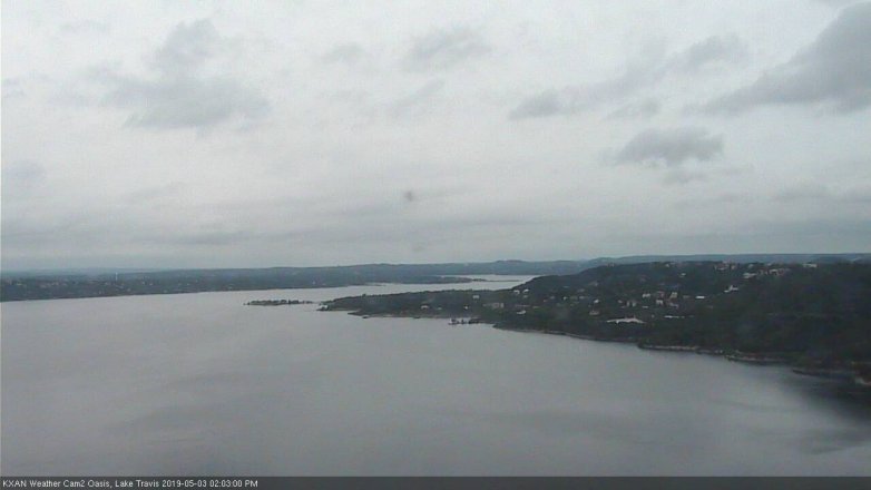 Lake Travis webcam, May 3, 2019 1:05 PM CT