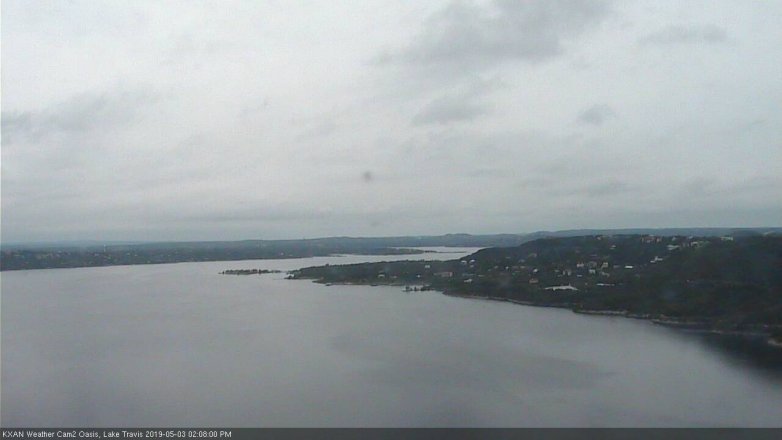 Lake Travis webcam, May 3, 2019 1:10 PM CT