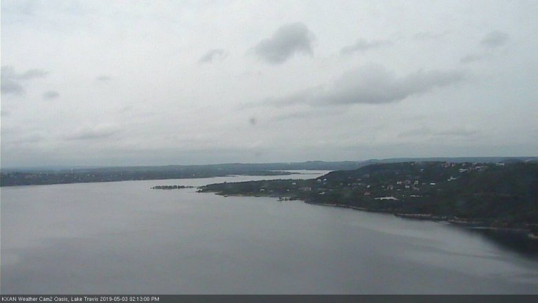 Lake Travis webcam, May 3, 2019 1:15 PM CT