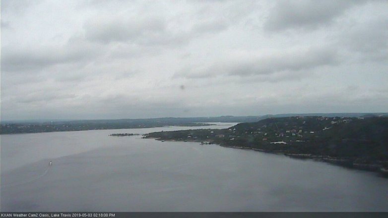 Lake Travis webcam, May 3, 2019 1:20 PM CT