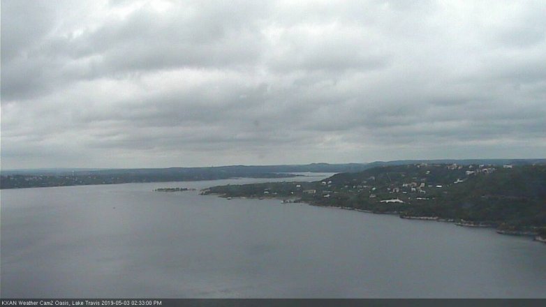 Lake Travis webcam, May 3, 2019 1:35 PM CT