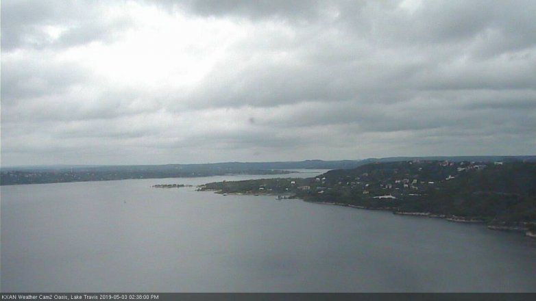 Lake Travis webcam, May 3, 2019 1:40 PM CT