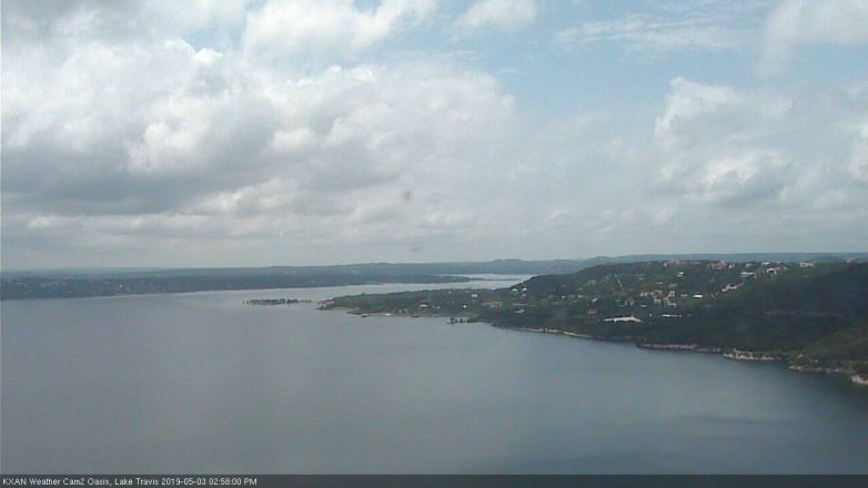 Lake Travis webcam, May 3, 2019 2:00 PM CT
