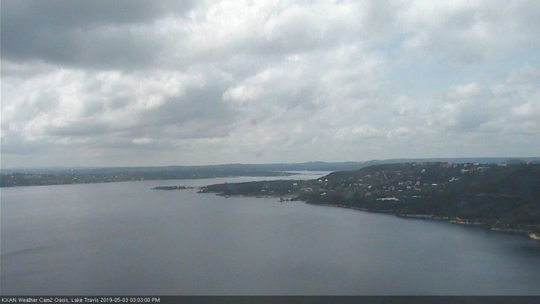 Lake Travis webcam, May 3, 2019 2:05 PM CT