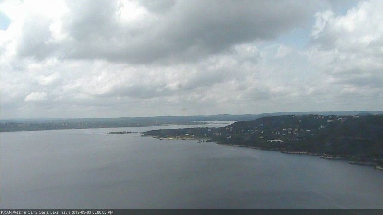 Lake Travis webcam, May 3, 2019 2:10 PM CT