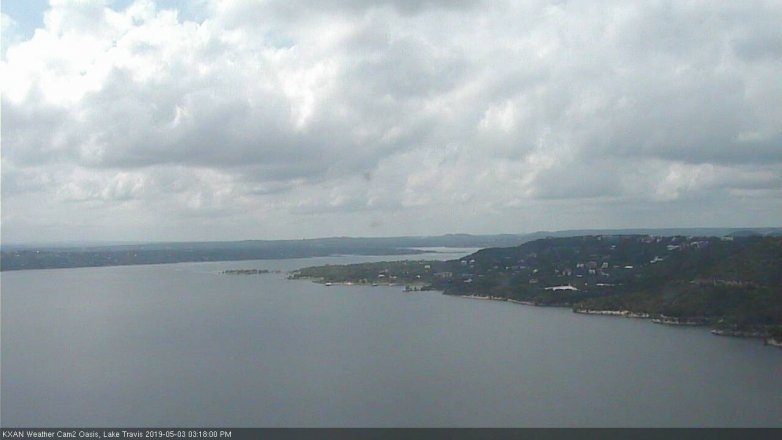 Lake Travis webcam, May 3, 2019 2:20 PM CT