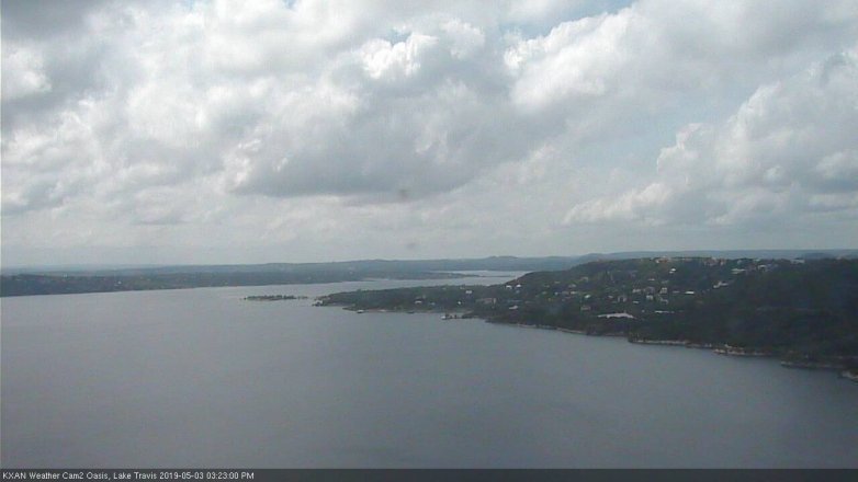 Lake Travis webcam, May 3, 2019 2:25 PM CT