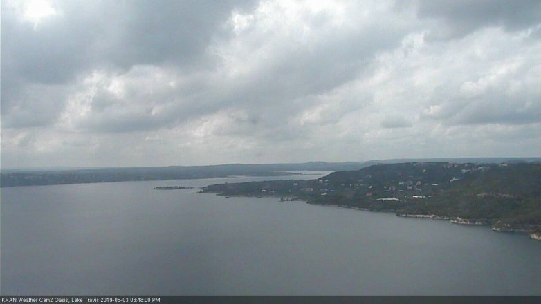 Lake Travis webcam, May 3, 2019 2:50 PM CT