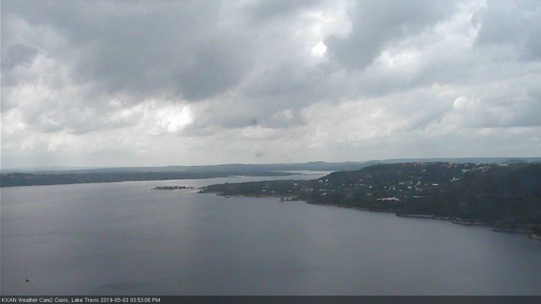 Lake Travis webcam, May 3, 2019 2:55 PM CT