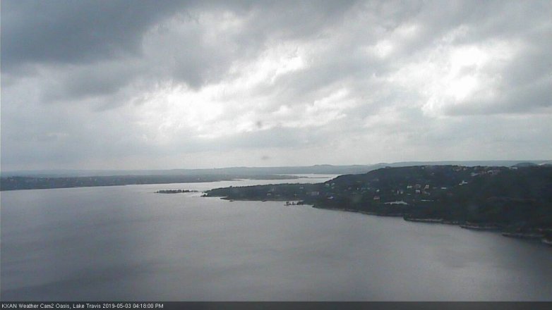 Lake Travis webcam, May 3, 2019 3:20 PM CT