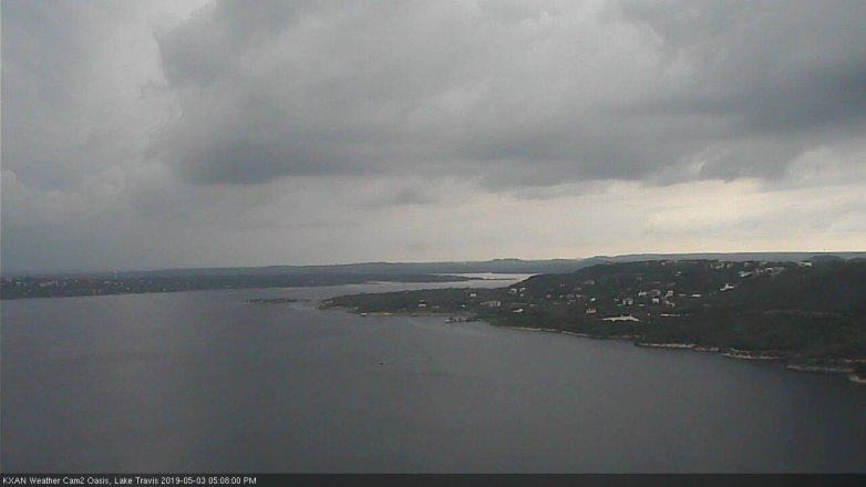 Lake Travis webcam, May 3, 2019 4:10 PM CT