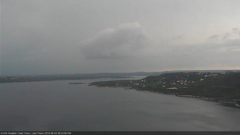 Lake Travis webcam, May 3, 2019 4:25 PM CT