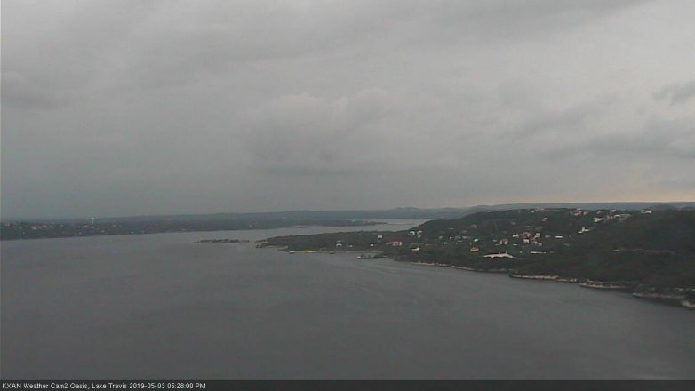 Lake Travis webcam, May 3, 2019 4:30 PM CT