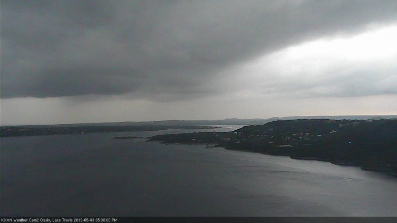 Lake Travis webcam, May 3, 2019 4:40 PM CT