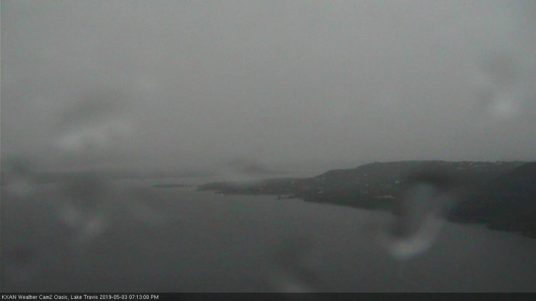 Lake Travis webcam, May 3, 2019 6:15 PM CT