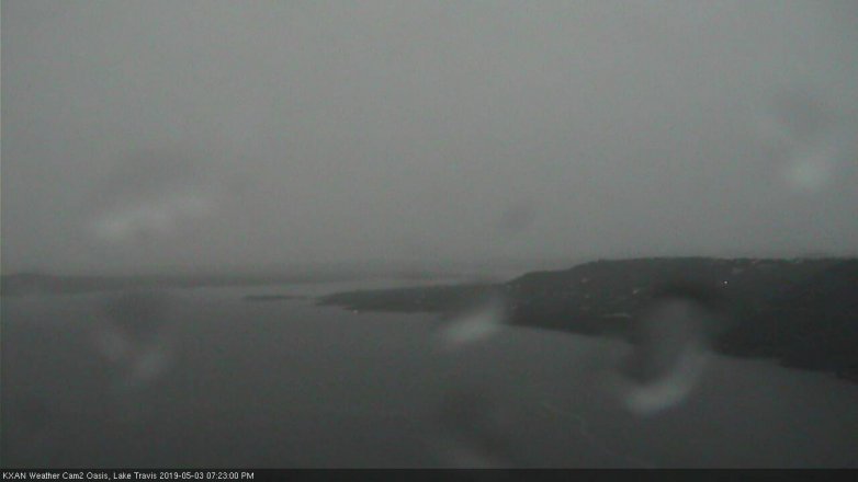 Lake Travis webcam, May 3, 2019 6:25 PM CT