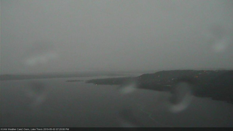 Lake Travis webcam, May 3, 2019 6:30 PM CT