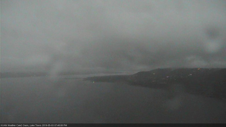 Lake Travis webcam, May 3, 2019 6:50 PM CT